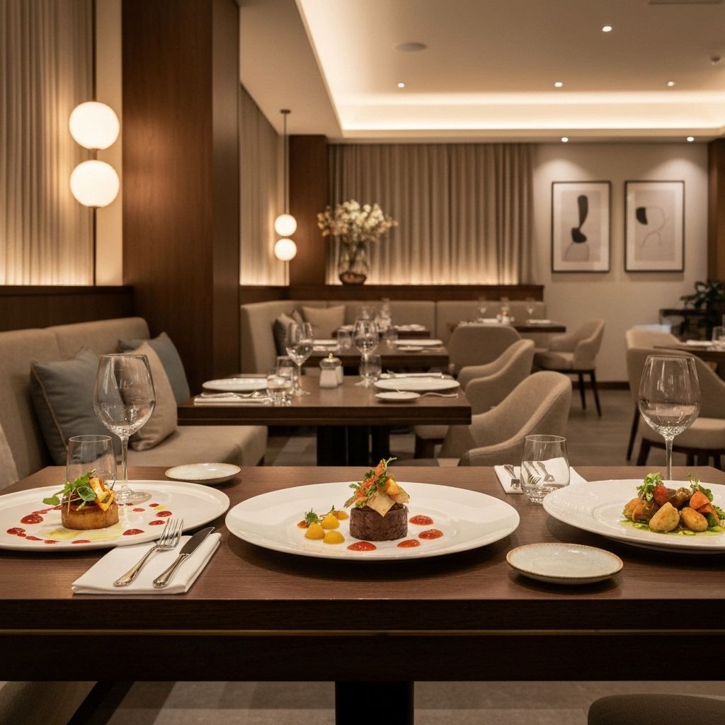 Curated dining experience